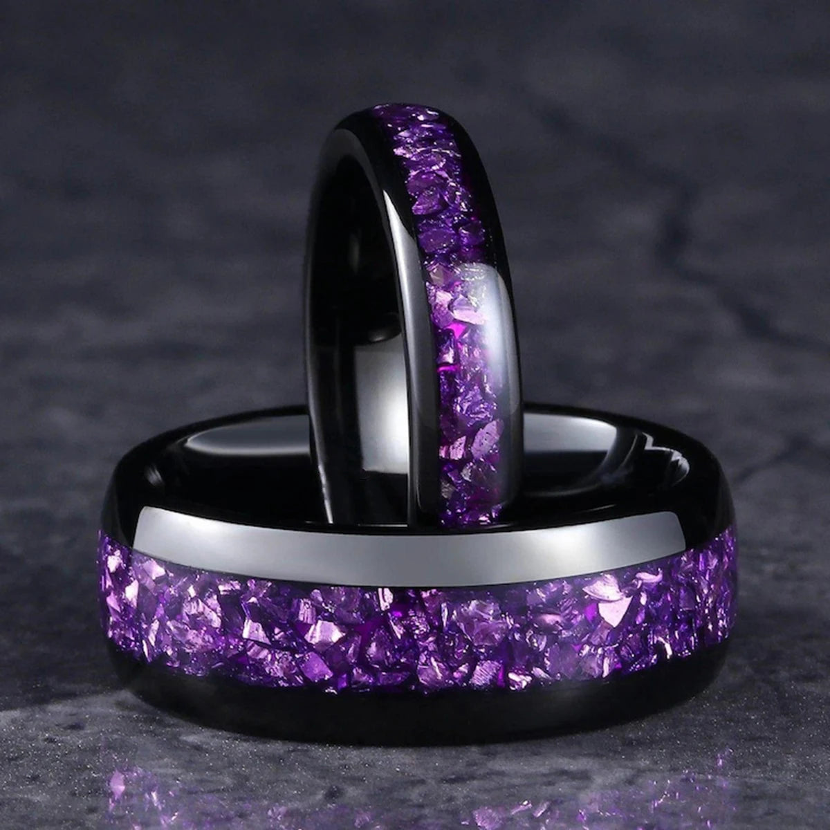 Amethyst Forge Ring