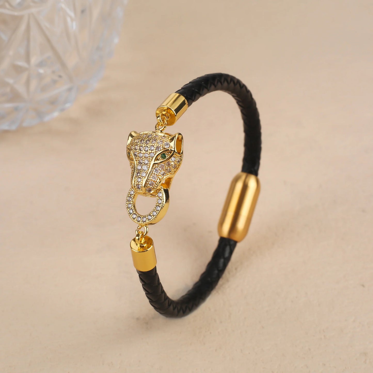 Leopard Head Bracelet