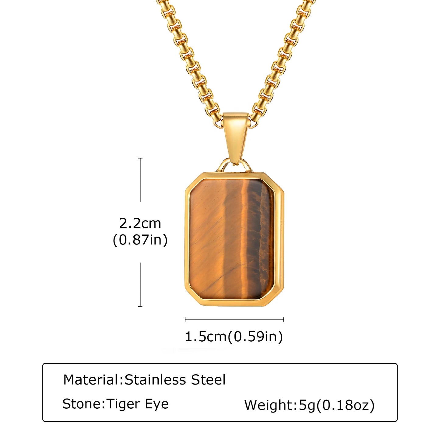 Stone Pendant Necklaces