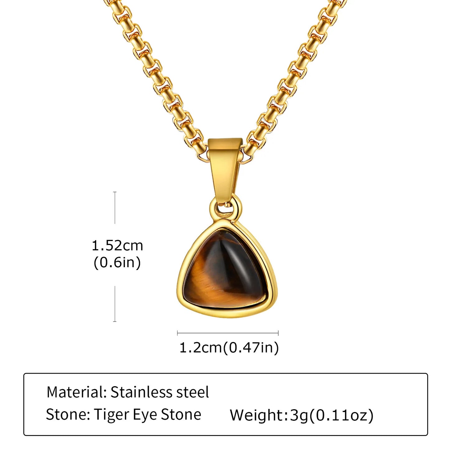 Stone Pendant Necklaces