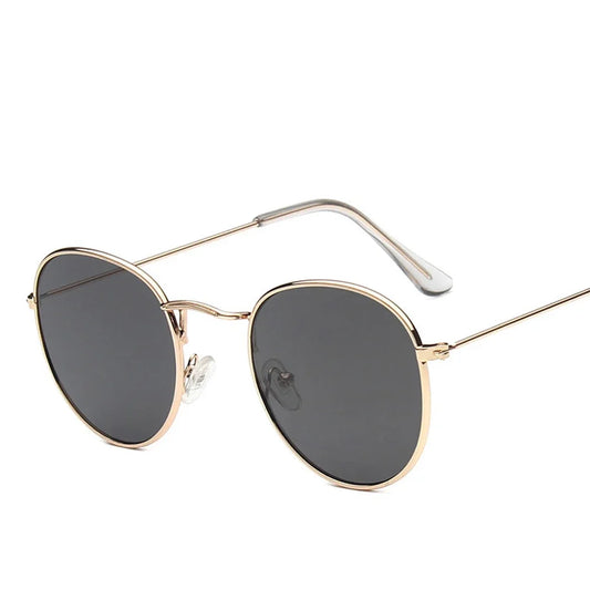 Frameless Round Sunglasses