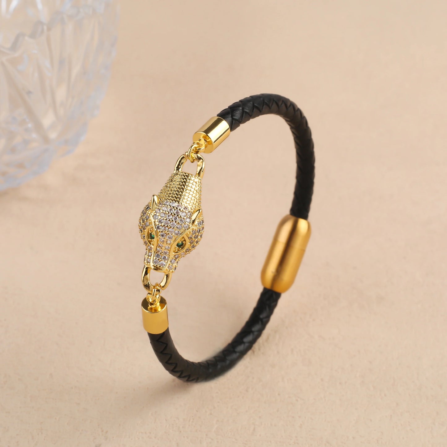 Leopard Head Bracelet