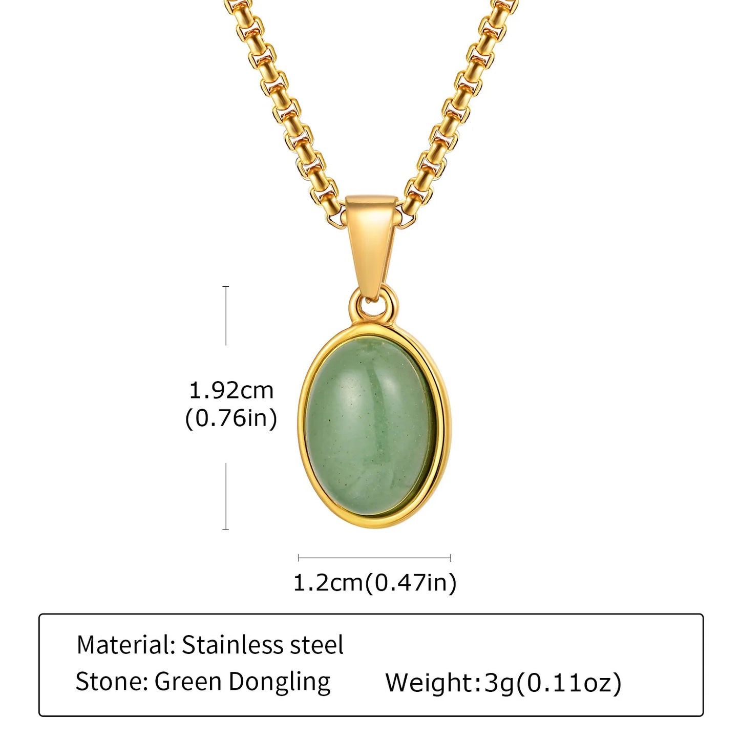 Stone Pendant Necklaces