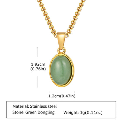 Stone Pendant Necklaces