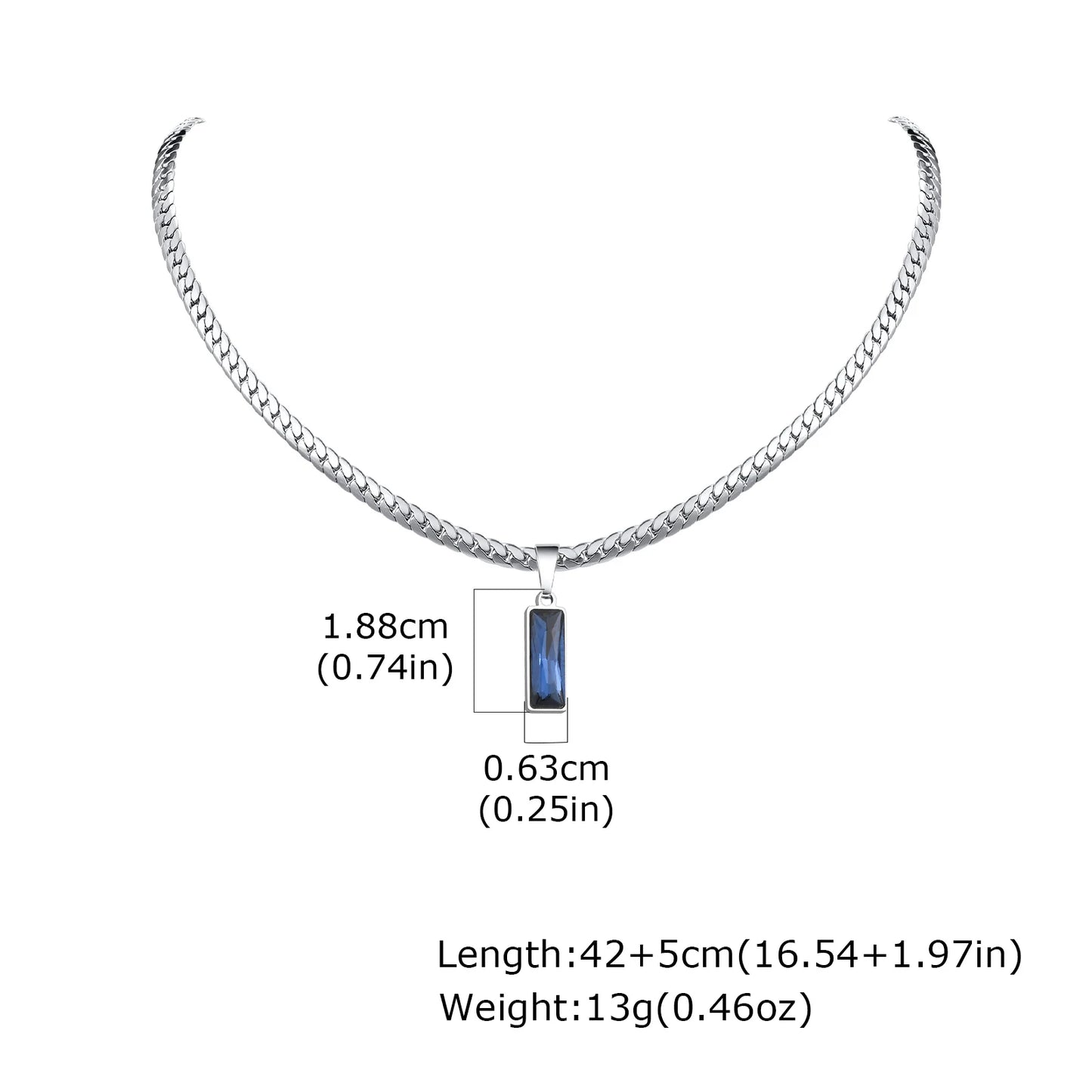 Stone Pendant Necklace