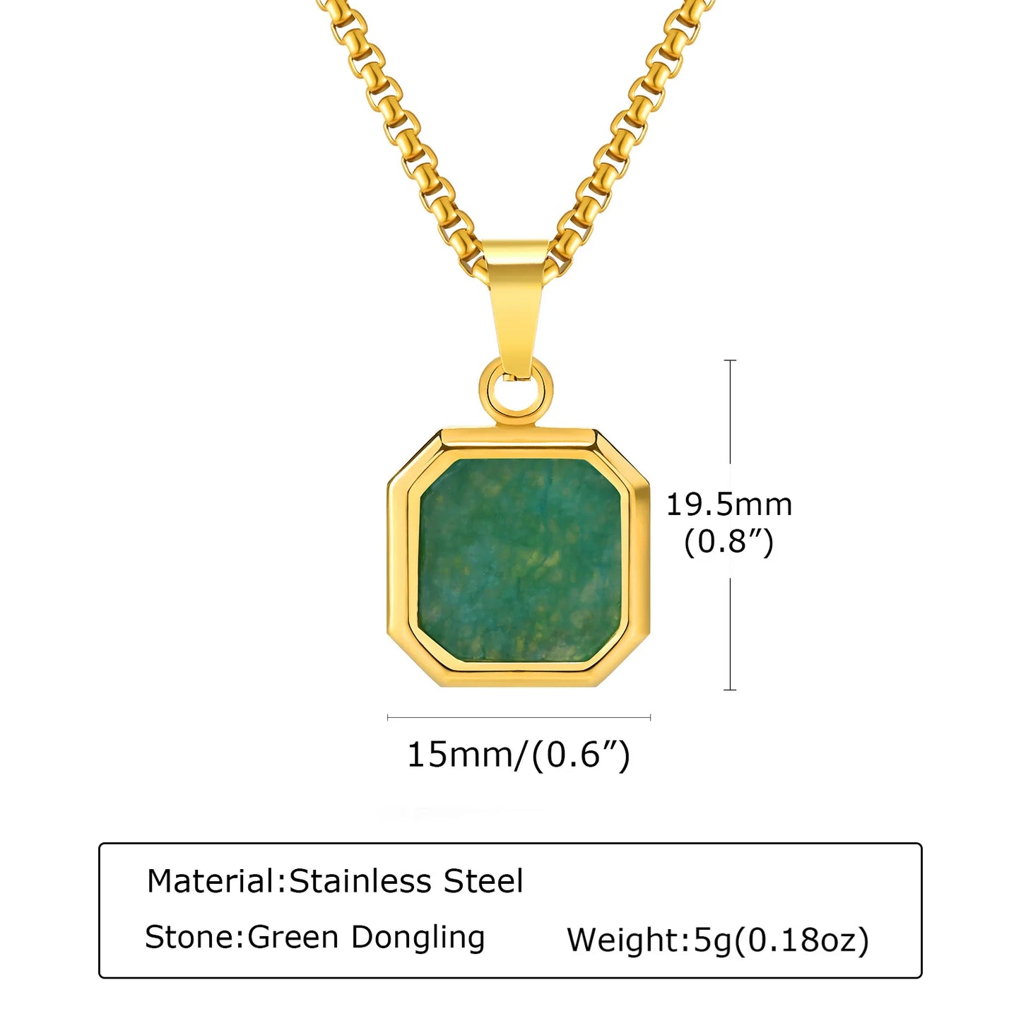 Stone Pendant Necklaces