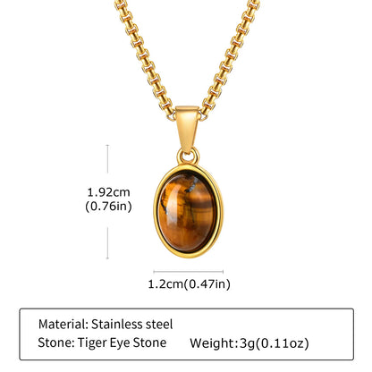 Stone Pendant Necklaces