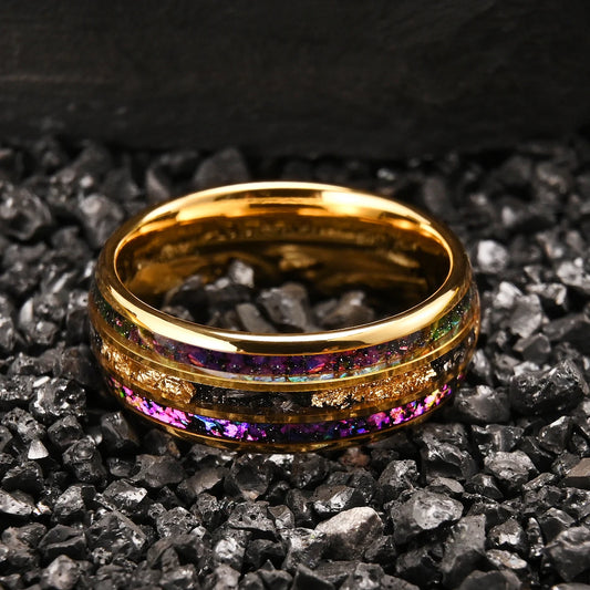 Midnight Gold Ring