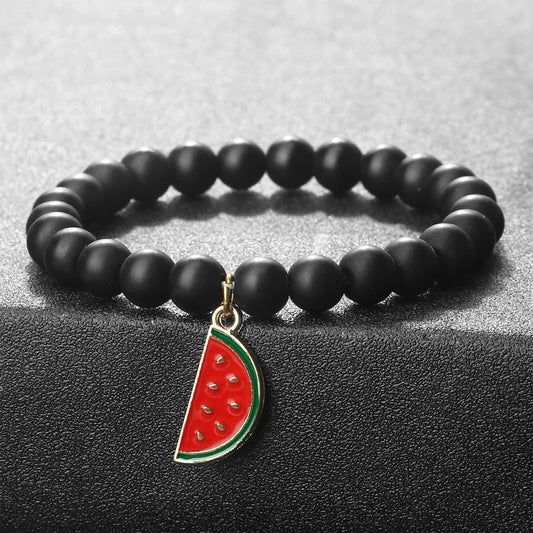 Watermelon Pendant Bracelet