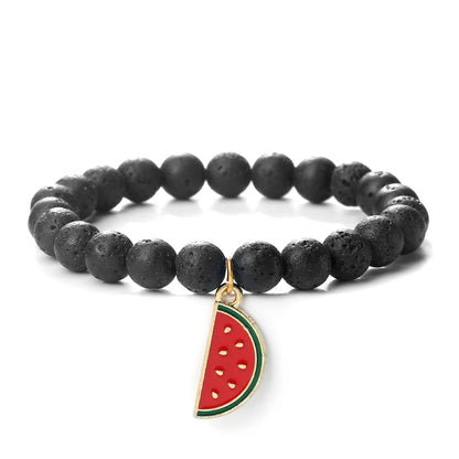 Watermelon Pendant Bracelet