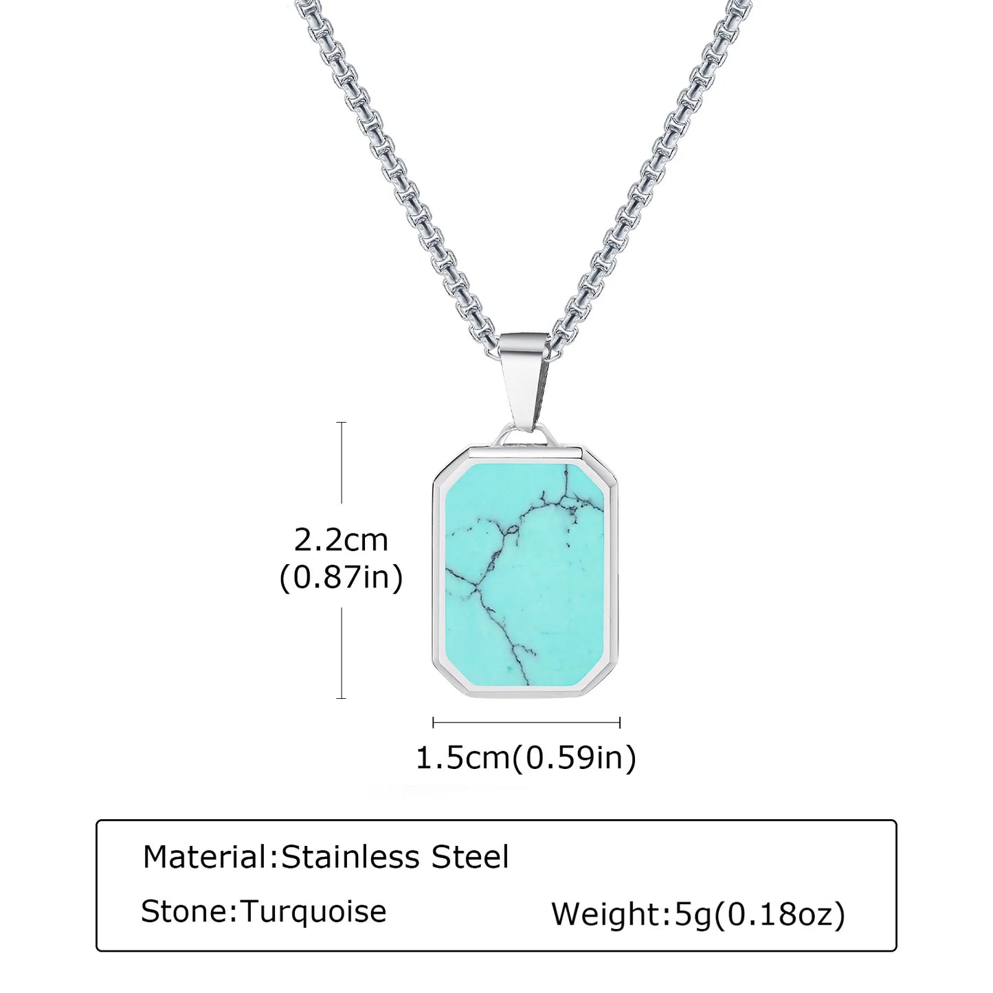 Stone Pendant Necklaces