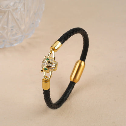 Leopard Head Bracelet