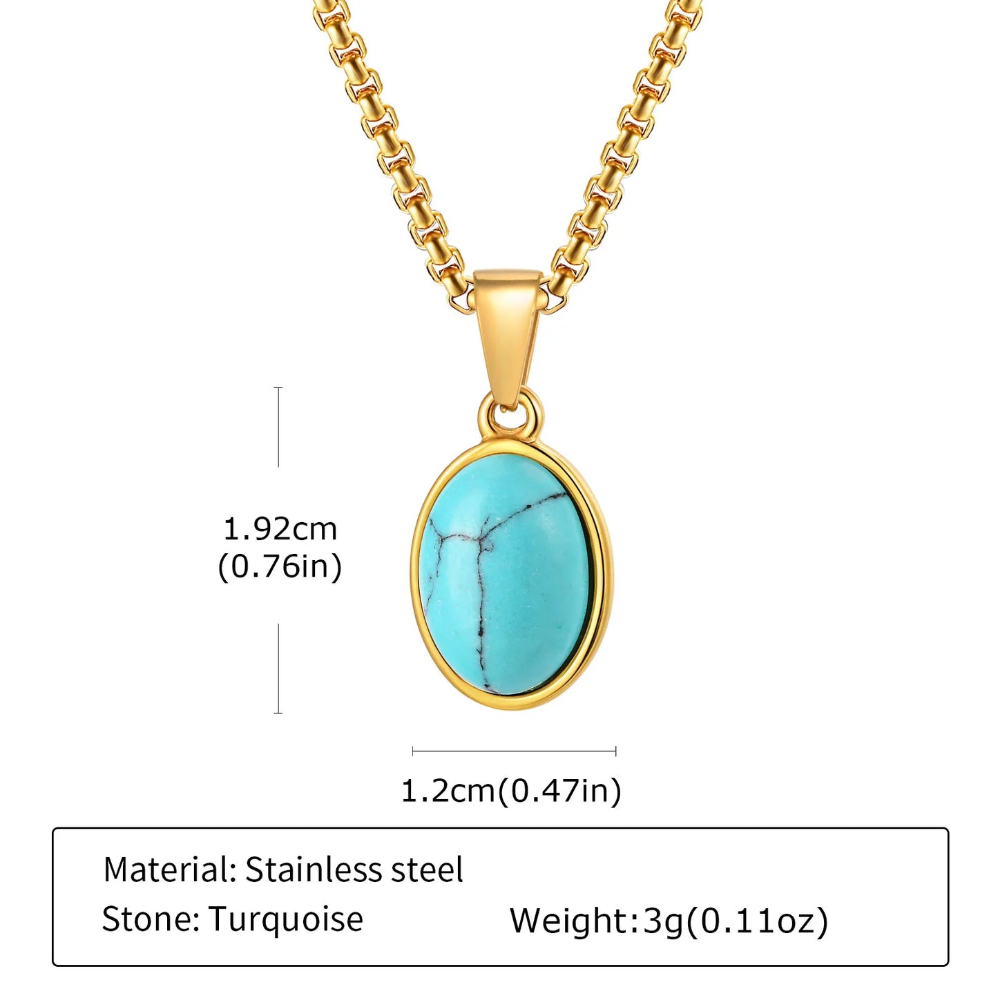Stone Pendant Necklaces