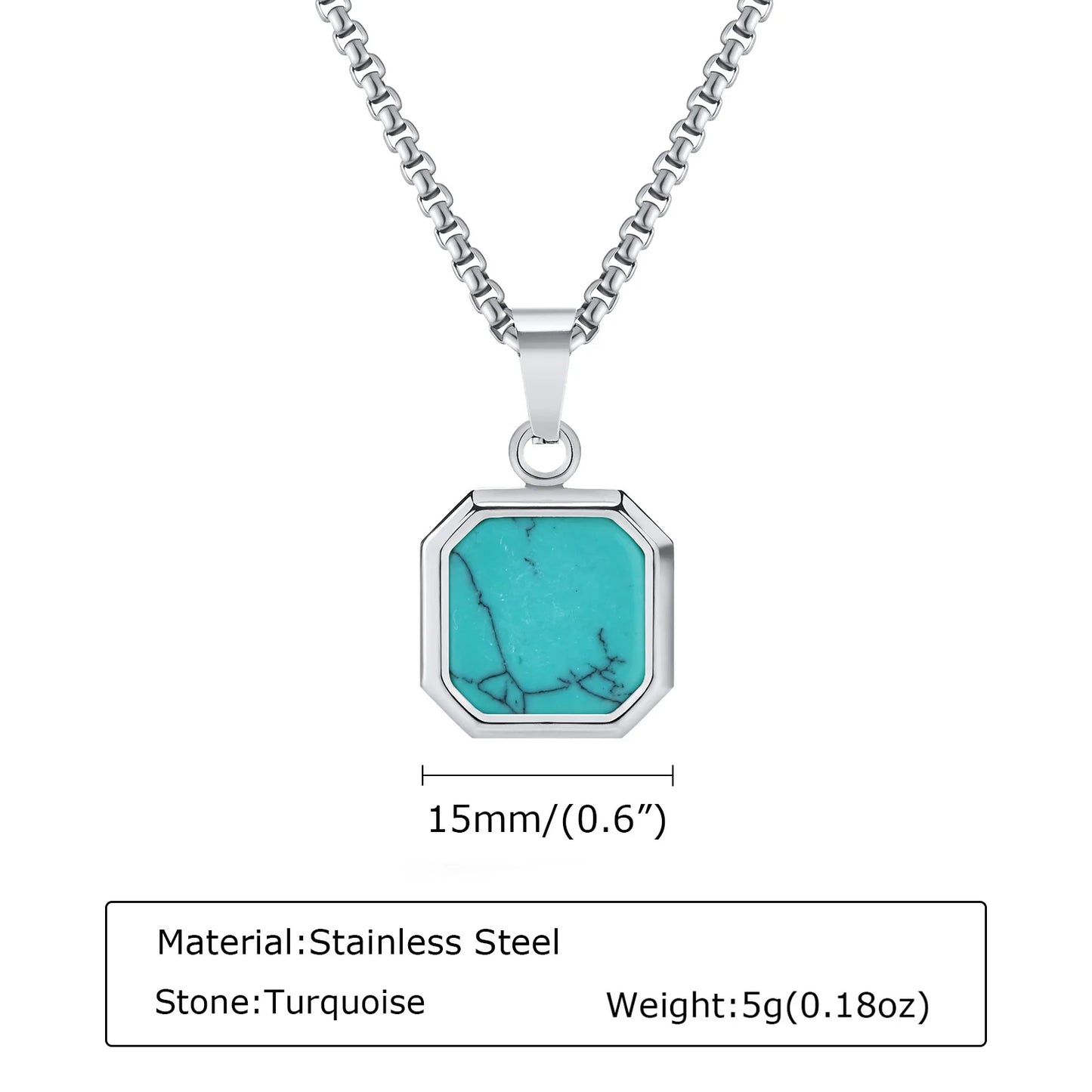 Stone Pendant Necklaces