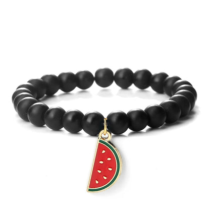 Watermelon Pendant Bracelet