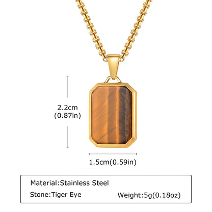 Stone Pendant Necklaces
