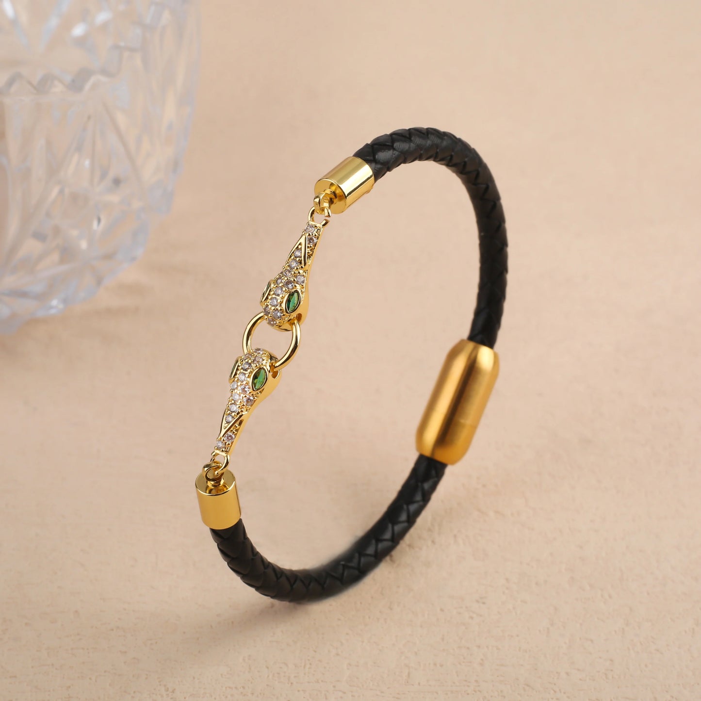 Leopard Head Bracelet