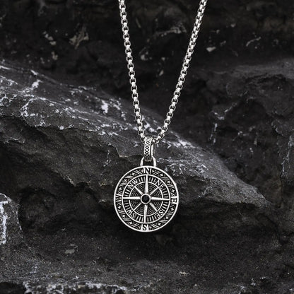 Vintage Compass Necklace