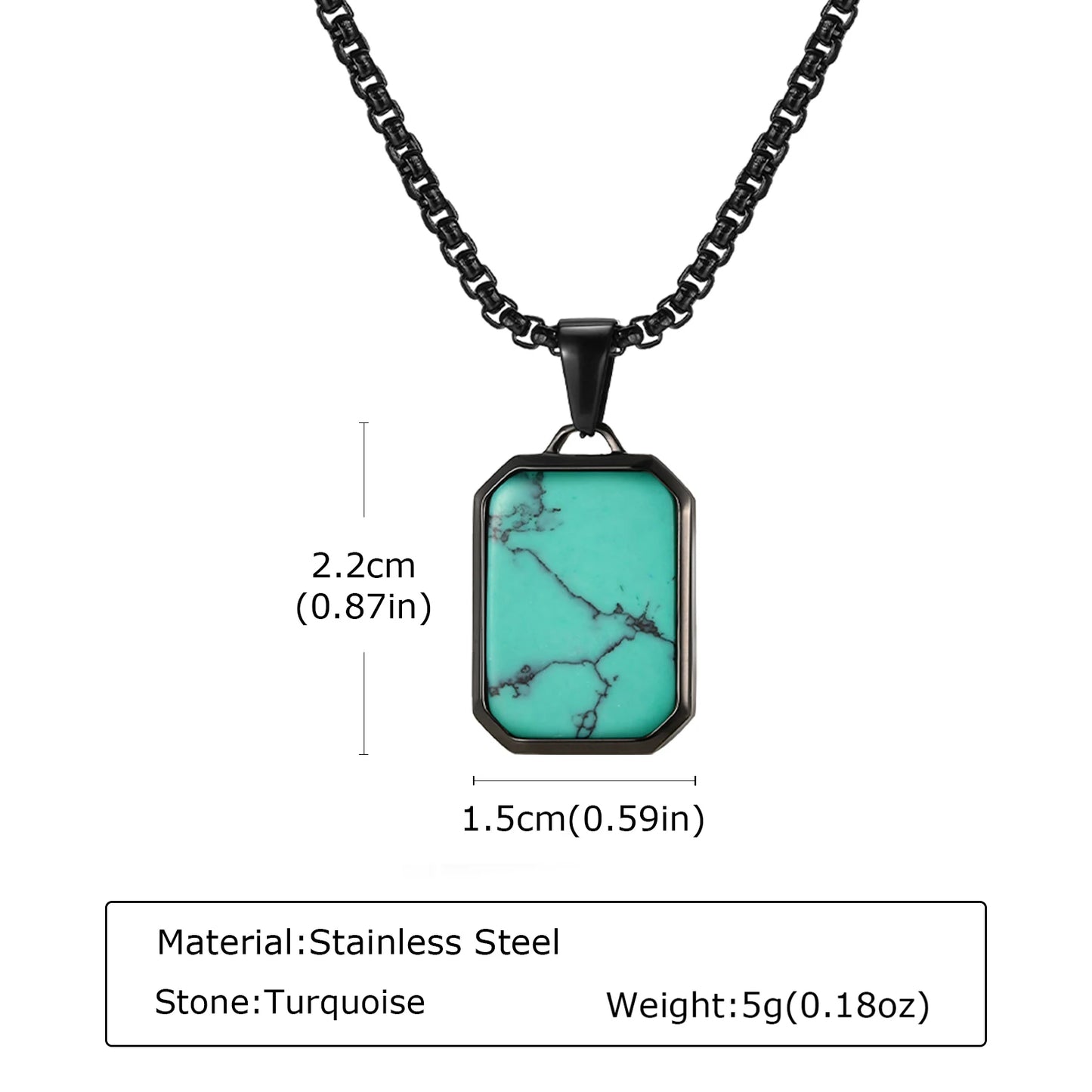 Stone Pendant Necklaces