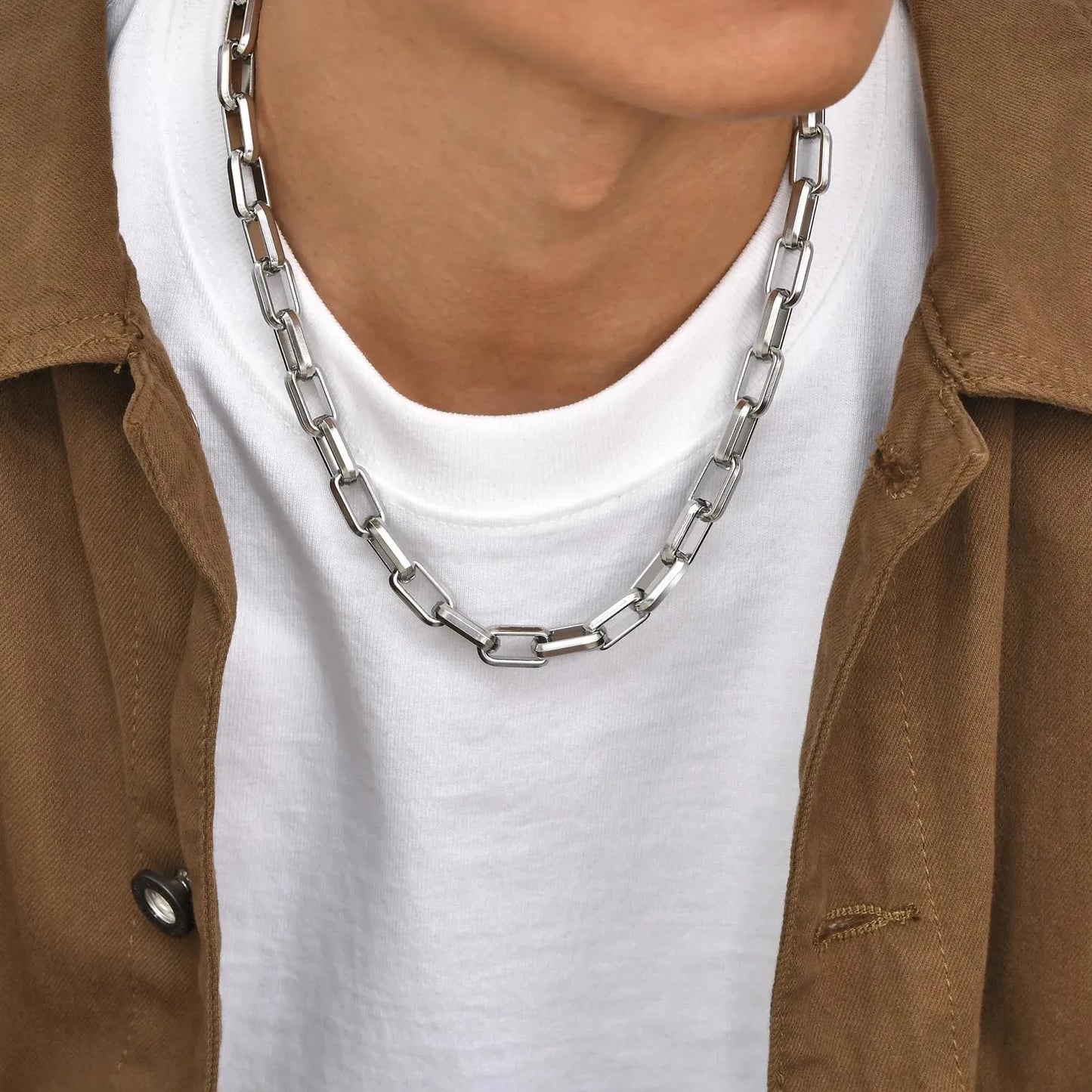 Square Chain Necklace