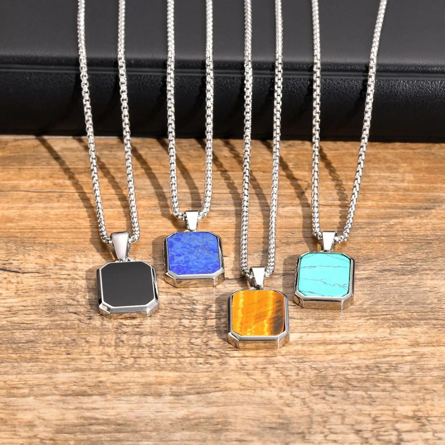 Stone Pendant Necklaces
