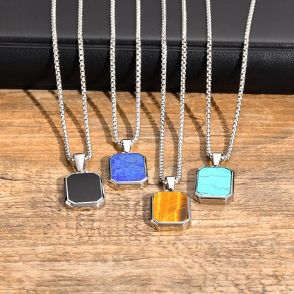Stone Pendant Necklaces